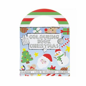 Small Christmas Coloring Books with Stickers (48 pcs)