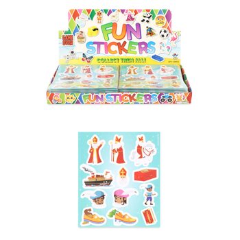 FUN STICKERS &ndash; MODEL: SINTERKLAAS (120 pcs)