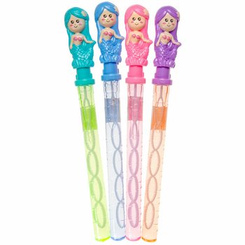 LARGE MERMAID / MERMAID BUBBLE ROD 38 Cm. IN DISPLAY (24pcs)