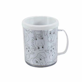 Farm Animals - Color Your Own Drinking Cup (2-Pack)