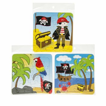 Mixed Pirate Puzzles - 14 x 14 cm (50 pcs)