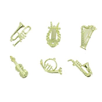 MINIATURE MUSICAL INSTRUMENTS (144 pcs)