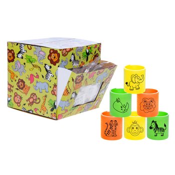 Wild Jungle Animal Spiral Stair Walkers (60 pcs Display)