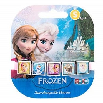 FROZEN BRACELETS WITH 5 INTERCHANGEABLE CHARMS (24 pcs.)