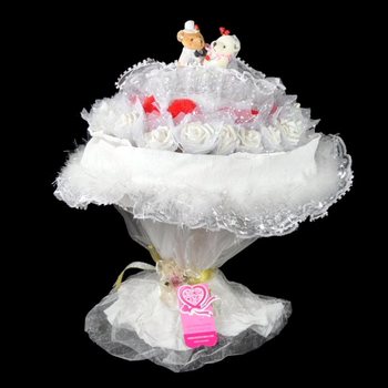 BIG BEAR BRIDE BOUQUET