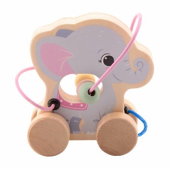 JOUECO - Wooden Wild Animal Bead Maze - 12+ Months