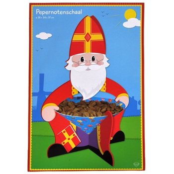 Large Saint Nicholas Pepernoten Bowl 26 x 24 x 33 cm (6 pcs)