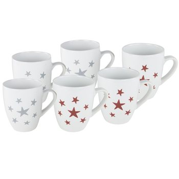 6-PIECE SET IN CHRISTMAS MUGS GIFT PACKAGING (2st.)