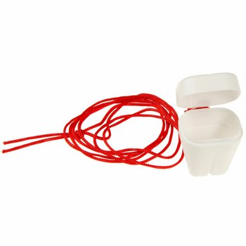 TOOTH BOX WHITE WITH ROPE (12pcs)