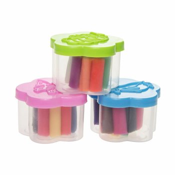 SET OF: 6 POTS OF MODELING CLAY IN PACKAGING (1 pc.)