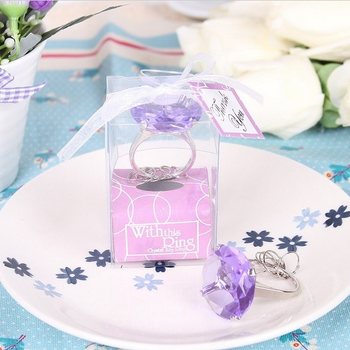 Wedding Ring Wedding Favor in Gift Box (6 pcs)