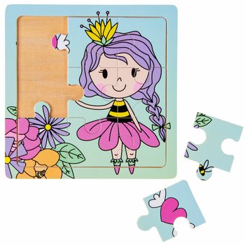 Wooden Girls Puzzles Display (24 pcs)