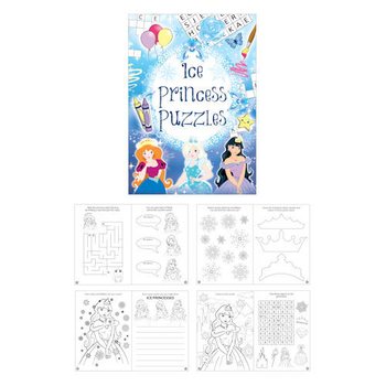 ICE PRINCES PUZZLE BOOK (48st.)