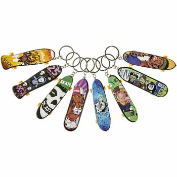 Finger Skateboard Keychain (48 pcs)