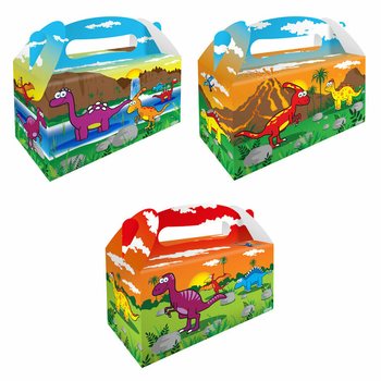 KIDS MEAL BOX - DINOSAUR 22.5 x 9.5 x 18 cm (12 pcs)