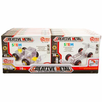 BUILD YOUR OWN METAL VEHICLE (16pcs)