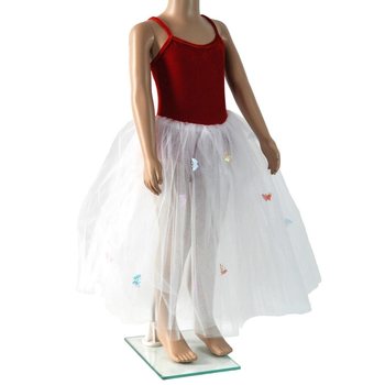 RED / WHITE DRESS FOR CHILDREN - SIZE 8