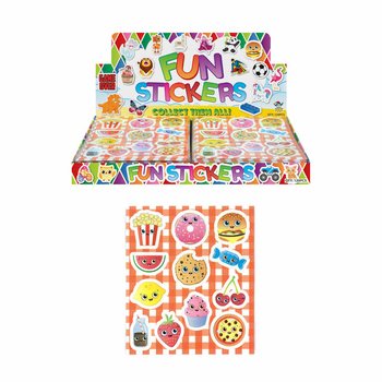 Fun Stickers - Model: Food Faces (120 pcs)