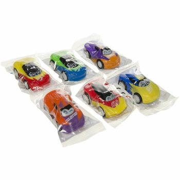 Funny Friction Sport Cars with Eyes - Mix Colors (48 pcs)