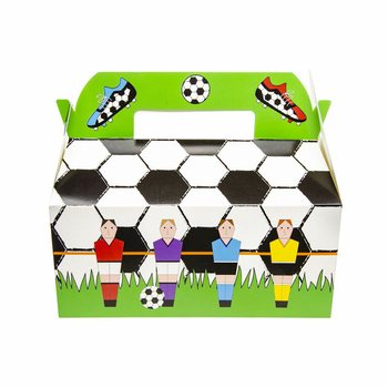 Football Menu Boxes - 22.5 x 12 x 9.5 cm (24 pcs)