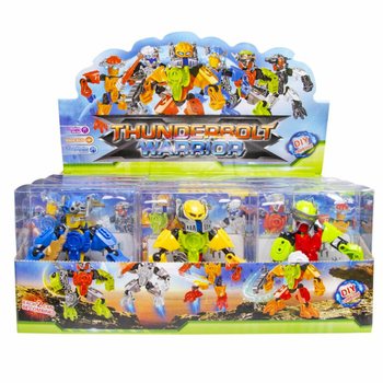 THUNDERBOLT ROBOT WARRIOR ACTION FIGURE IN DISPLAY (12 pcs.)