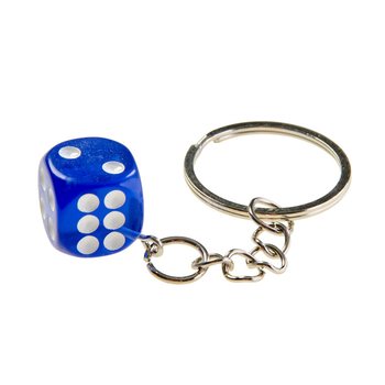 Dice Keychain - Mixed Colors (48 pcs)