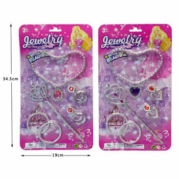 Girls Beauty Set on Card (12 pcs)