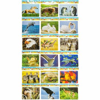 MIX SMALL ANIMAL PUZZLES (72pcs)