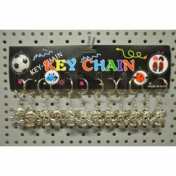 DEATH HEAD / PIRATES KEY CHAIN (12 pcs.)
