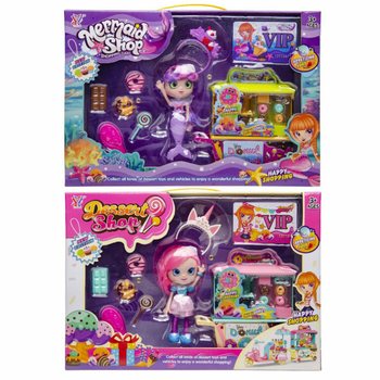 DONUT SHOP PLAYSET WITH DOLL AND MANY ACCESSORIES - IN LUXURY GIFT BOX (1 pc)