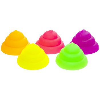 Squeeze Neon Poo - Mix Colors - Display (50 pcs.)
