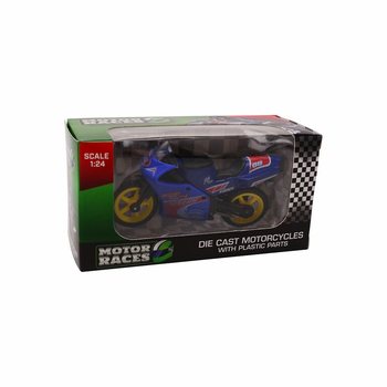 DIE CAST - SUPER SPORT MOTOR, SCALE 1:24 IN DISPLAY (24 pcs.)