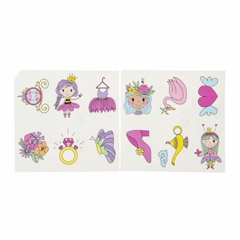 Fun Tattoos - Princesses (96 pcs)