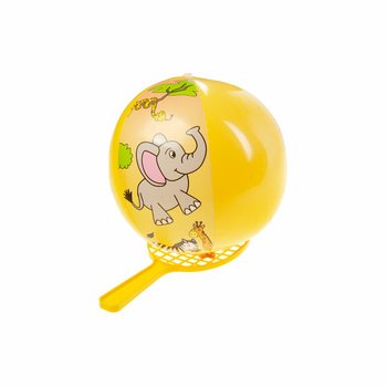 PADDLE RACKET WITH BALL - JUNGLE ANIMALS (12 pcs.)