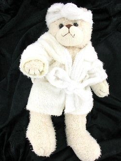 Teddy Bear with Bathrobe