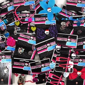 MATTEL MONSTER HIGH - MEGA grab bag MIX: BIJOUX & ACCESSORIES (100st.)