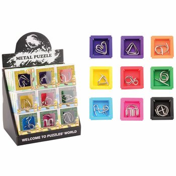 IQ Metal Puzzles Display (36 pcs)
