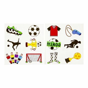 FUN TATTOOS - FOOTBALL EDITION (96 pcs)