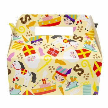 SINTERKLAAS MENU BOX - 22.5 x 12 x 9.5 Cm (24 pcs)
