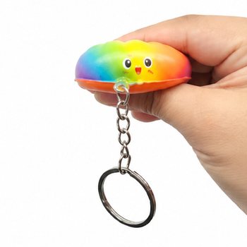 RAGE - SQUISHY DUMPLING KEYCHAINS - MIXED COLORS - IN DISPLAY (24 pcs.)