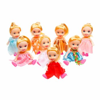 Cute Mini Princess Dolls in Surprise Egg in Display (12 Pcs)