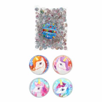 Unicorn Bouncy Balls Mix Ø3.3 cm (100 pcs)