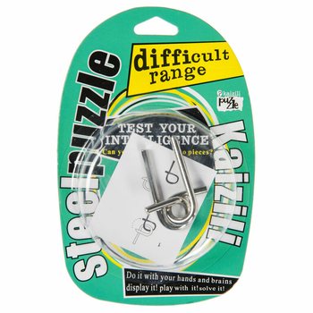 IQ Metal Puzzle on Blister Card (12 pcs)