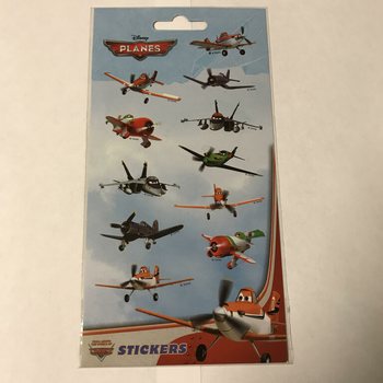 STICKERVEL: DISNEY PLANES, Dim. 20 x 10 cm. (10pcs)