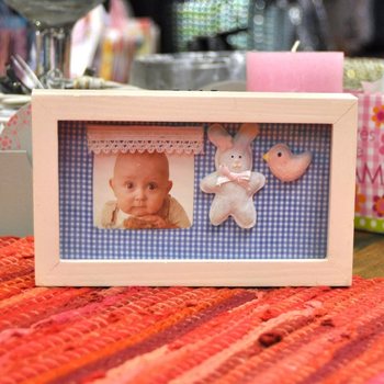 Wooden 3D Kids Room Photo Frame - Model 3 (6 pcs)