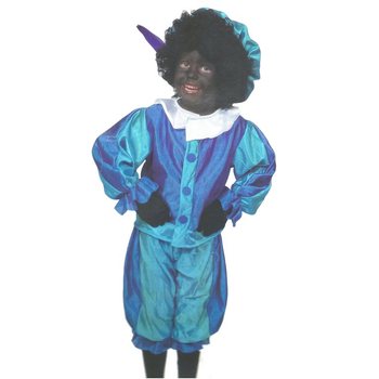 Zwarte Piet Costume for Boys – Size 110 (Age 4-6)
