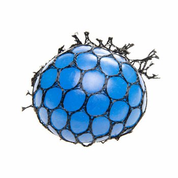 SQUISHY MESH BALL - Diameter: 5 cm - NEON COLOR MIX IN DISPLAY (24 pcs)
