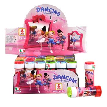 GIRLS BLOW BUBBLES IN DISPLAY (36st).