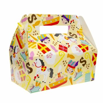 SINTERKLAAS MENU BOX - 22.5 x 12 x 9.5 Cm (24 pcs)