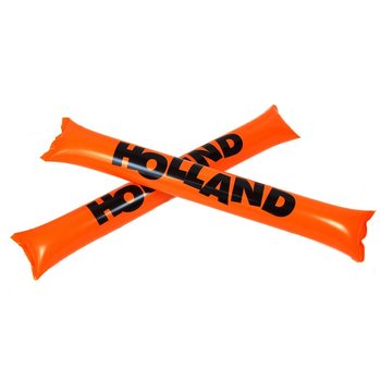 2 INFLATABLE HOLLAND CHEER STICKS (24st.)